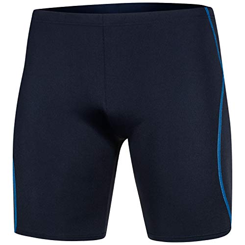 Aqua Speed Badehose Knielang für Herren + gratis eBook | Enge Moderne Schwimmhose | Mens Swimwear | UV Badepants | Jammer | Gr. XXL, Navy Blue Aqua Speed Badehose Knielang für Herren + gratis eBook | Enge Moderne Schwimmhose | Mens Swimwear | UV Badepants | Jammer | Gr. XXL, Navy Blue von Aqua Speed