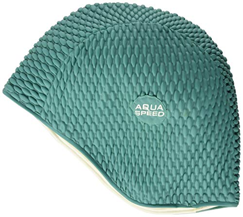 Aqua Speed Bombastic Badekappe für Herren, Latex, Grün, Einheitsgröße Aqua Speed Bombastic Badekappe für Herren, Latex, Grün, Einheitsgröße von Aqua-Speed