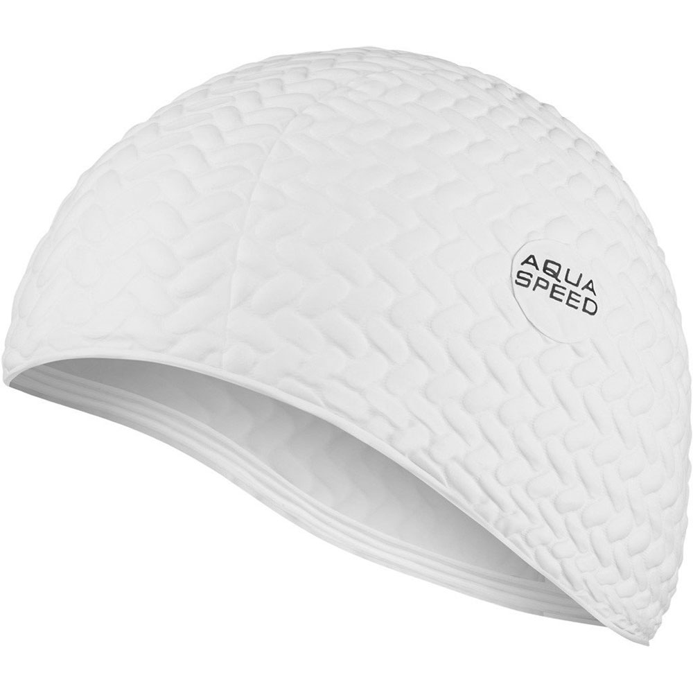 Aqua Speed Bombastic Tic-tac Swimming Cap Weiß von Aqua Speed