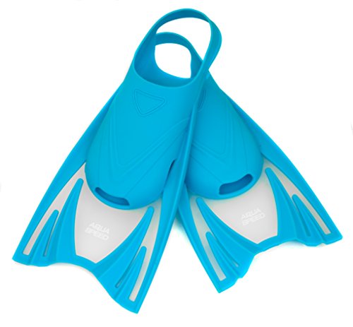 Aqua-Speed Flossen Schwimmflossen Trainingsflossen Kleinkinder - für Jungen und Mädchen - für Schwimmtraining in Meer und Pool - Frog, hellblau, 25-29 Aqua-Speed Flossen Schwimmflossen Trainingsflossen Kleinkinder - für Jungen und Mädchen - für Schwimmtraining in Meer und Pool - Frog, hellblau, 25-29 von Aqua Speed