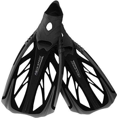 Aqua Speed Flossen Erwachsene I Schwimmbadeflossen Damen & Herren I Taucherflossen leicht I Schwimmbadflossen I Schwimmflossen langlebig I Schnorcheln I grau - Weiss I Gr. 40-41 I INOX Aqua Speed Flossen Erwachsene I Schwimmbadeflossen Damen & Herren I Taucherflossen leicht I Schwimmbadflossen I Schwimmflossen langlebig I Schnorcheln I grau - Weiss I Gr. 40-41 I INOX von Aqua Speed