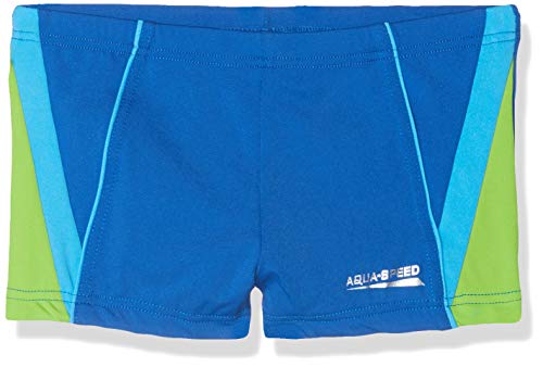 Aqua Speed Kinder Diego Jungen Aquashorts Badeshorts Einheitsgröße Blau/Hellblau/Grün. von Aqua Speed