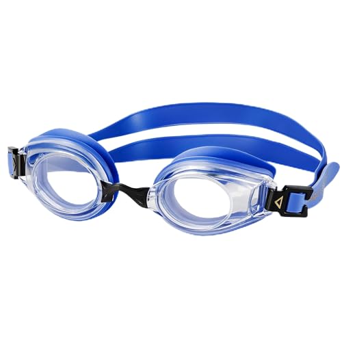 Aqua Speed Lumina Schwimmbrille optisch verstellbar für Damen & Herren | UV Schwimmbrillen mit Sehstärke -6.0 - Swimming Goggles for Women Men | Swim Goggles - Blau - Ungetönt von Aqua Speed