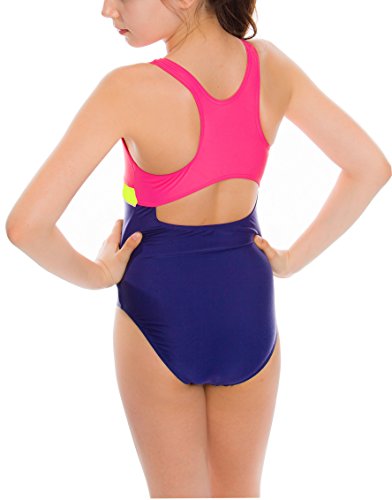 Aqua Speed Mädchen 5908217660770 Emily Girls Badeanzug, Violet/Pink/Lime, S-M EU Aqua Speed Mädchen 5908217660770 Emily Girls Badeanzug, Violet/Pink/Lime, S-M EU von Aqua-Speed