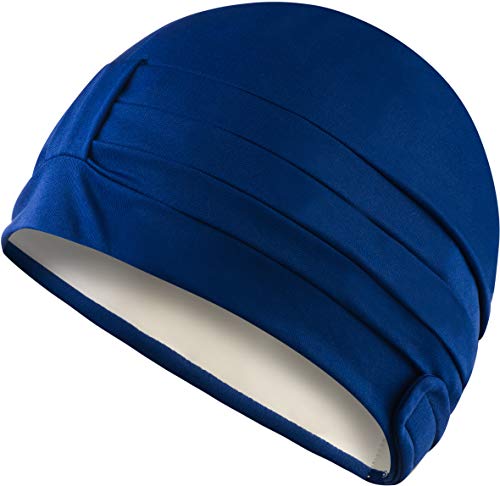Aqua Speed Retro Badekappe | Damen Schwimmkappe blau | Frauen Bademütze elegant | Womens Swim Cap | Blaue Badehaube Sauna | Swimming Hat Women | Bathing | Polyester | Navy | Ladies Cap Aqua Speed Retro Badekappe | Damen Schwimmkappe blau | Frauen Bademütze elegant | Womens Swim Cap | Blaue Badehaube Sauna | Swimming Hat Women | Bathing | Polyester | Navy | Ladies Cap von Aqua Speed