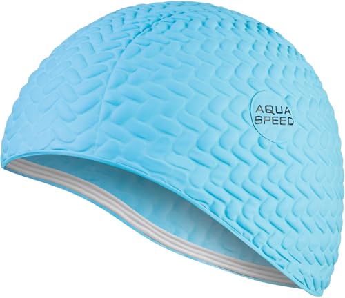 Aqua Speed Schwimmhaube Damen Mädchen | Latex Badekappe | Schwimmkappe Lange Haare | Bademütze | Badehaube | Schwimmmütze wasserdicht | Womens Swimming Cap | Türkis | Bombastic Tic-Tac Aqua Speed Schwimmhaube Damen Mädchen | Latex Badekappe | Schwimmkappe Lange Haare | Bademütze | Badehaube | Schwimmmütze wasserdicht | Womens Swimming Cap | Türkis | Bombastic Tic-Tac von Aqua Speed