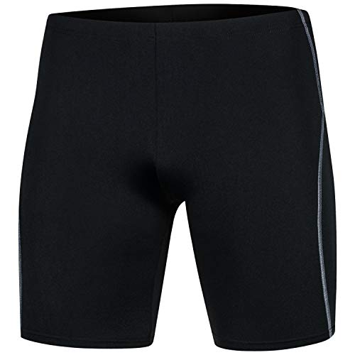 Aqua Speed UV Jammers Badehose Herren + gratis eBook | Schwimmbekleidung | Schwimmhose | Swim Trunks Wassersport | Blake, Gr. L, Schwarz Grau Aqua Speed UV Jammers Badehose Herren + gratis eBook | Schwimmbekleidung | Schwimmhose | Swim Trunks Wassersport | Blake, Gr. L, Schwarz Grau von Aqua Speed