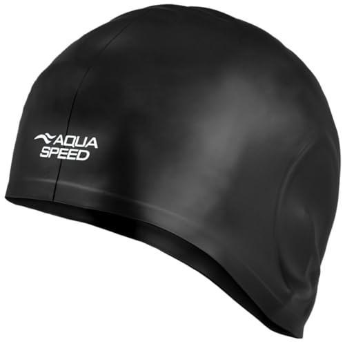 Aqua Speed XL-Schwimmkappen für langes Haar & Ohrenschutz: Ear Cap Volume & Mono XL - Ideal für Komfort, Wasserabweisend, Super Stretch, Hochwertiges Silikon, Perfekte Passform, Farbe:Ear CAP-07 XL Aqua Speed XL-Schwimmkappen für langes Haar & Ohrenschutz: Ear Cap Volume & Mono XL - Ideal für Komfort, Wasserabweisend, Super Stretch, Hochwertiges Silikon, Perfekte Passform, Farbe:Ear CAP-07 XL von Aqua Speed