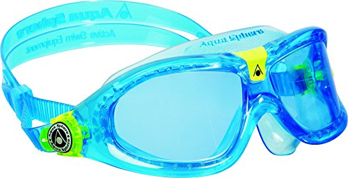 Aqua Sphere Unisex Jugend Seal Kid 2 Schwimmmaske Blaue Gläser - Aqua One Size von Aqua Sphere