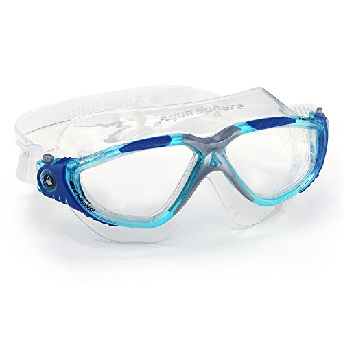 Aqua Sphere Vista Schwimmbrille - Klare Gläser - Ausgezeichnet zum Schwimmen und für andere Wassersportarten geeignet von Aqua Sphere
