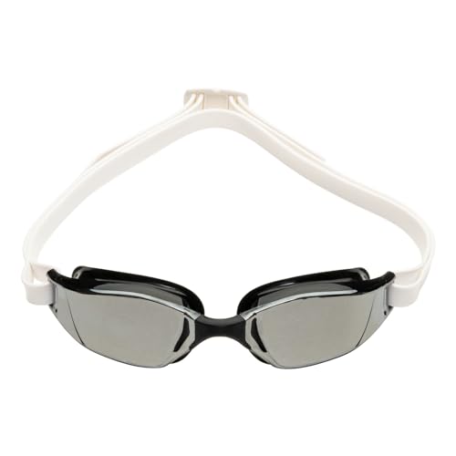 Aquasphere Xceed- Schwimmwettkampfbrille, Schwimmbrille für Männer und Frauen mit UV-Schutz und Silikondichtung, SILVER TITANIUM MIROR Aquasphere Xceed- Schwimmwettkampfbrille, Schwimmbrille für Männer und Frauen mit UV-Schutz und Silikondichtung, SILVER TITANIUM MIROR von Aquasphere