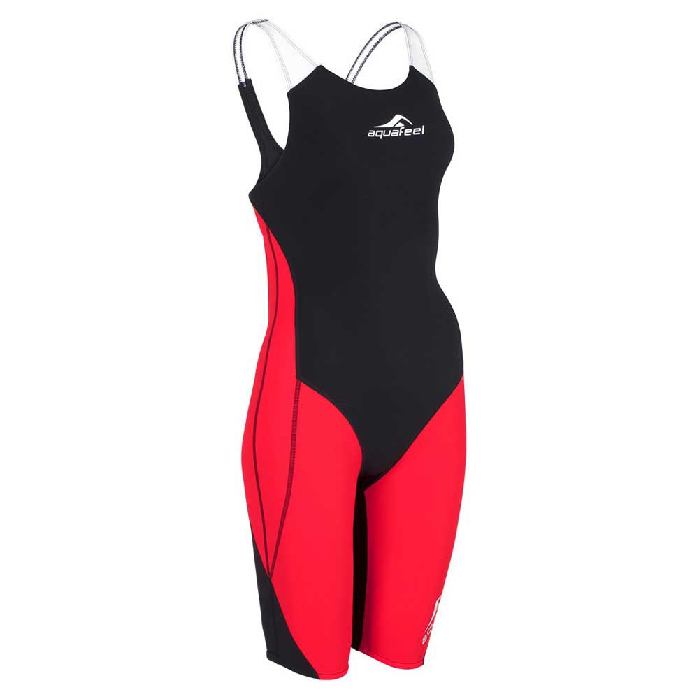 Aquafeel 25751 Swimsuit Rot,Schwarz 140 cm Mädchen von Aquafeel