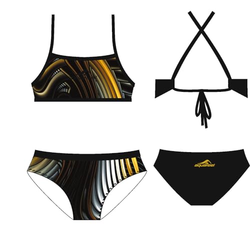Aquafeel Bikini Professional, Minicross-Back, schwarz/Gold Aquafeel Bikini Professional, Minicross-Back, schwarz/Gold von Aquafeel