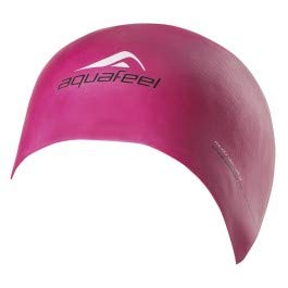 Aquafeel Bullitt Silikon Badekappe - Fuchsia von Aquafeel