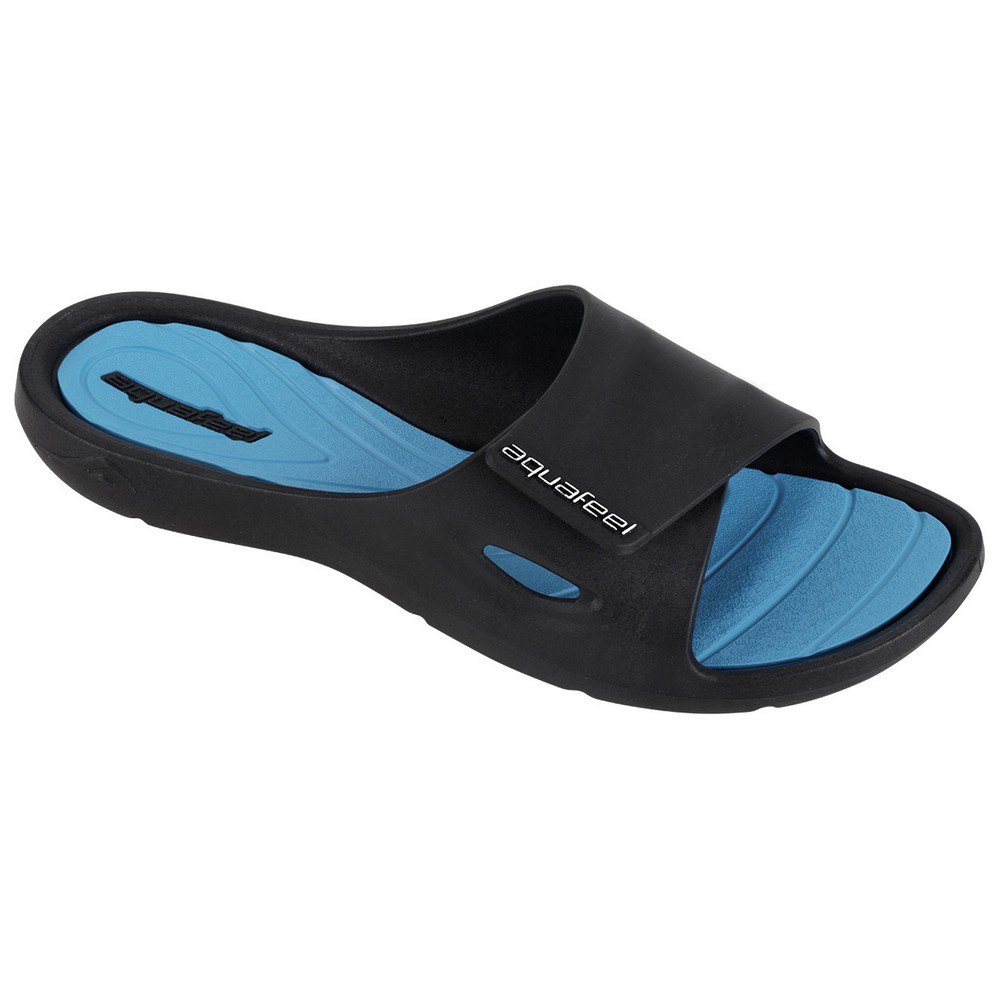 Aquafeel Slipper Slides Blau,Schwarz EU 35-36 Frau von Aquafeel