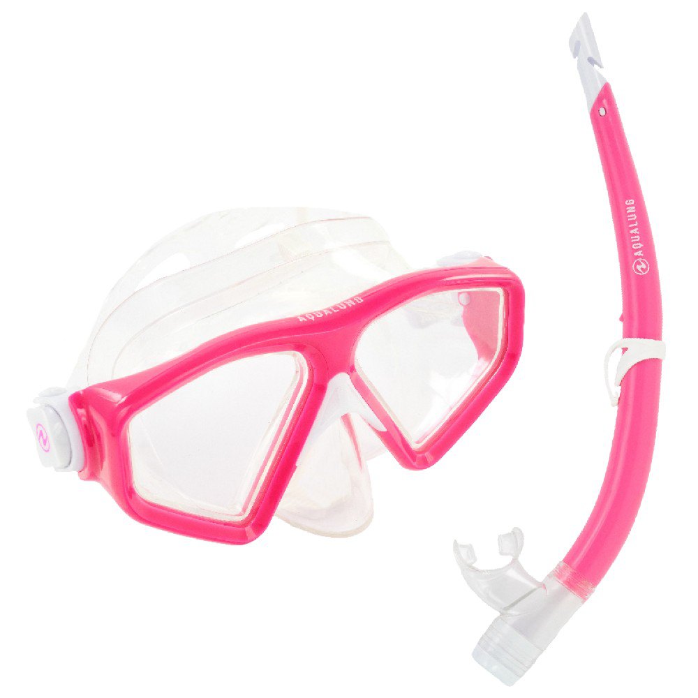 Aqualung Saturn Combo Snorkeling Set Rosa von Aqualung