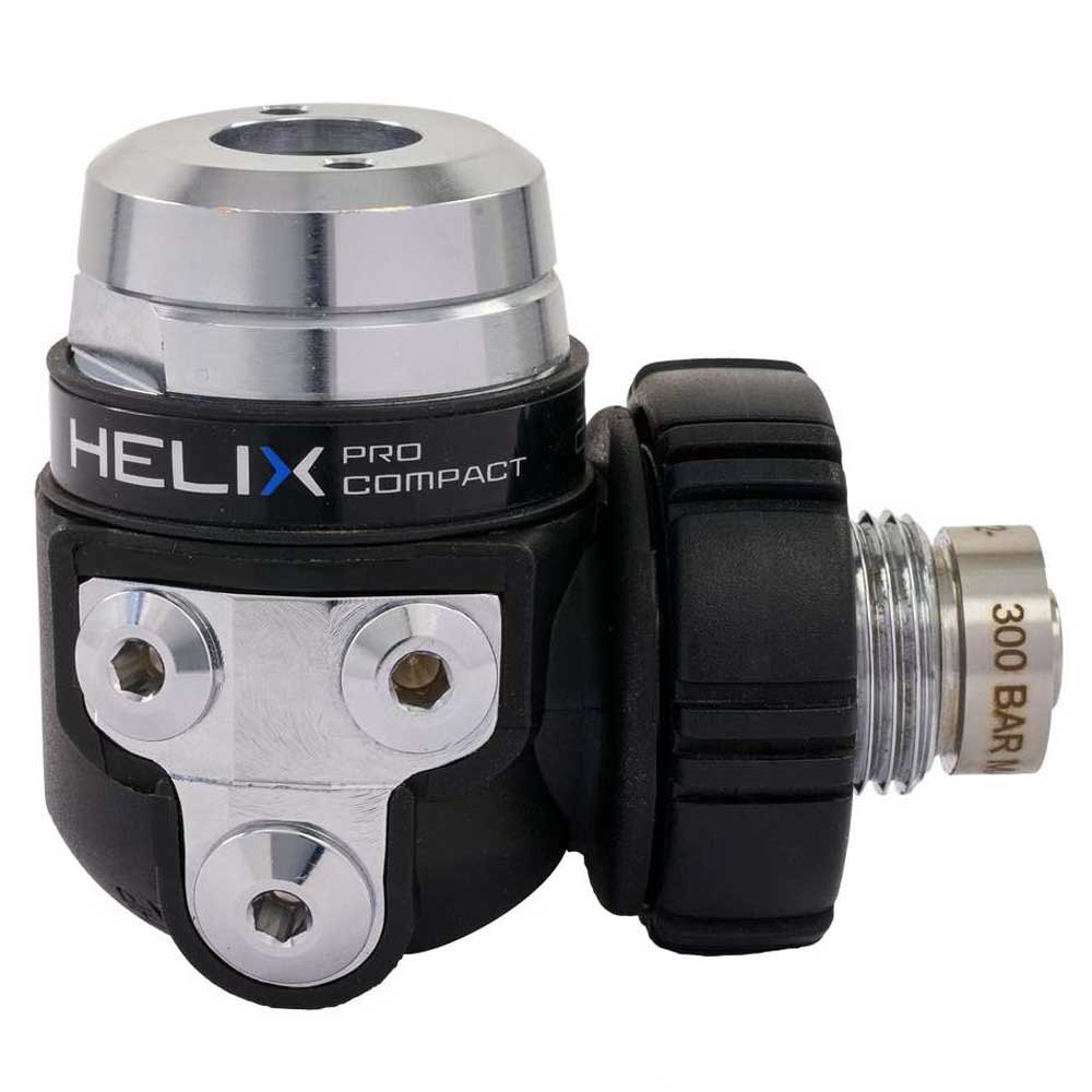 Aqualung Helix Compact Pro Din Diving Regulator Set Silber von Aqualung