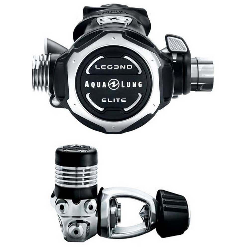 Aqualung Leg3nd Elite Int Diving Regulator Set Silber von Aqualung