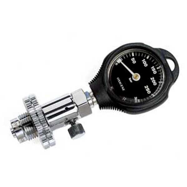 Aqualung Surface Gauge M26 Schwarz,Silber von Aqualung