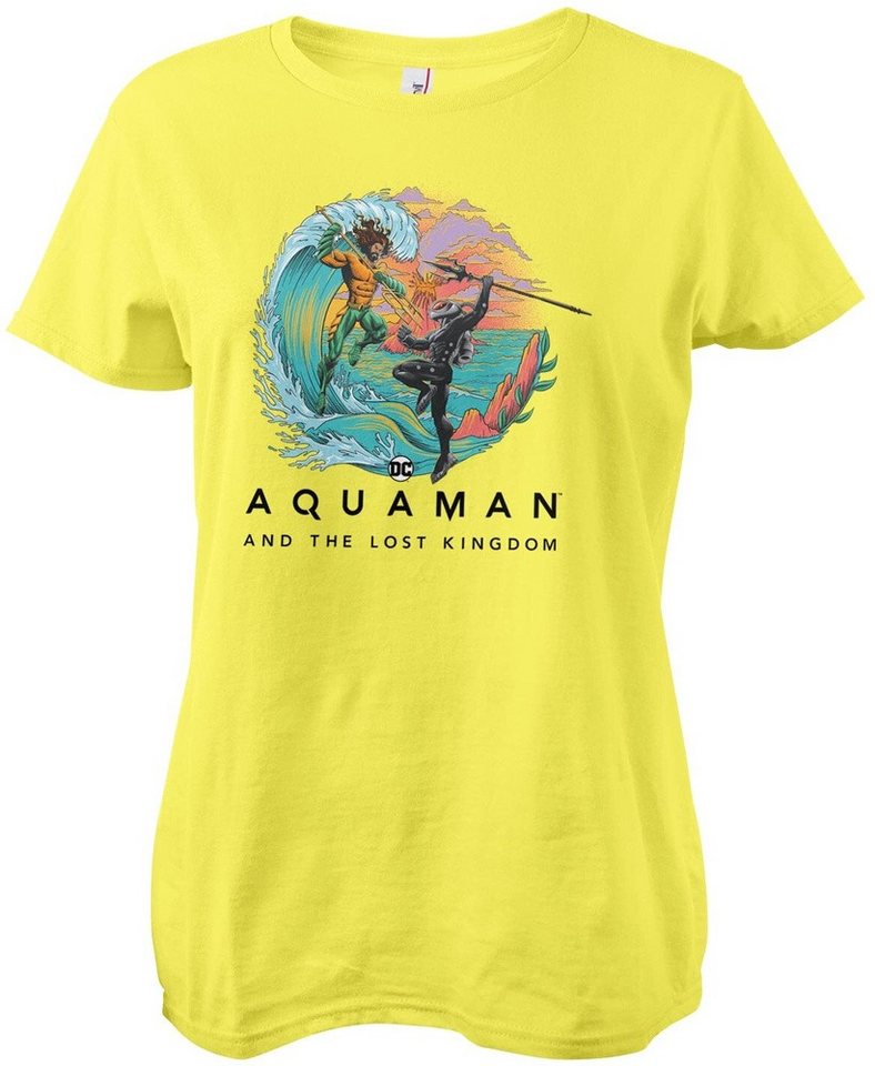 Aquaman T-Shirt And The Lost Kingdom Girly Tee Aquaman T-Shirt And The Lost Kingdom Girly Tee von Aquaman
