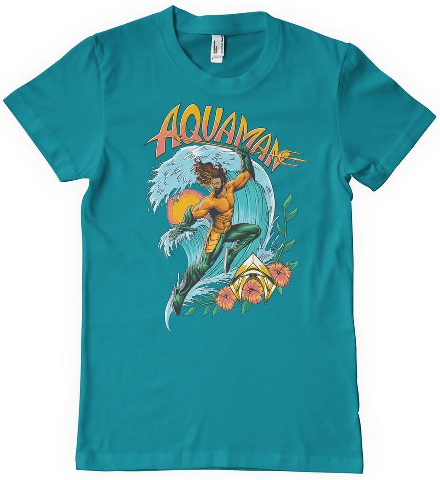 Aquaman T-Shirt Surf Style T-Shirt von Aquaman