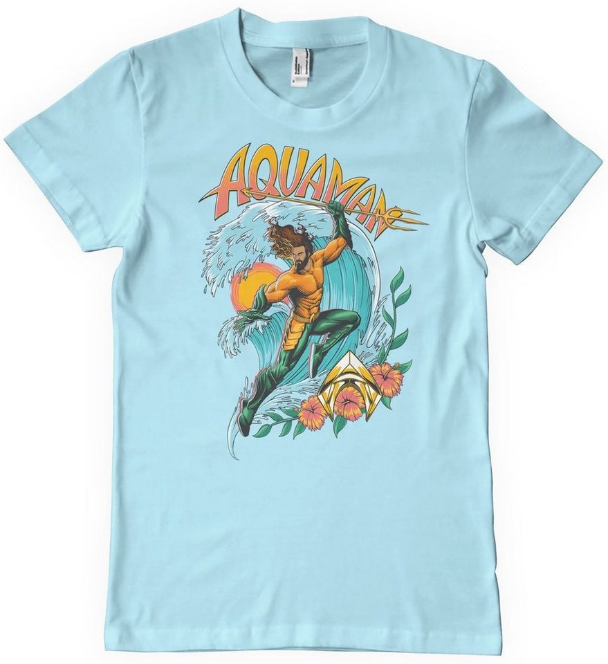 Aquaman T-Shirt Surf Style T-Shirt von Aquaman