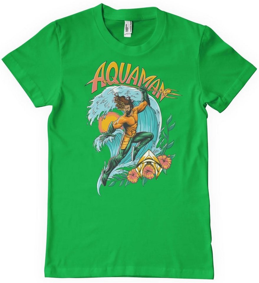 Aquaman T-Shirt Surf Style T-Shirt von Aquaman