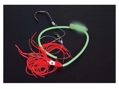 Aquantic Unisex – Erwachsene Meeresvorfach Flashbait Octopus Rig, Rot, 1 Stück Aquantic Unisex – Erwachsene Meeresvorfach Flashbait Octopus Rig, Rot, 1 Stück von Sensitec