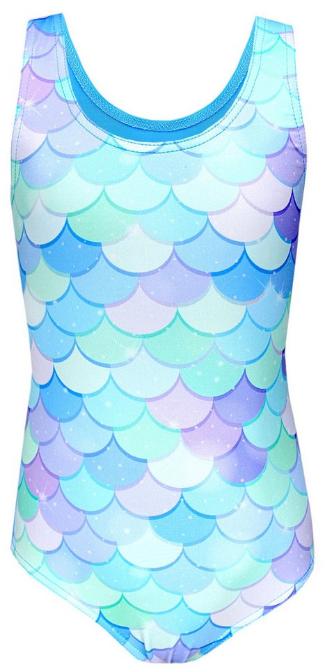 Aquarti Badeanzug Aquarti Mädchen Badeanzug mit Ringerrücken Print Aquarti Badeanzug Aquarti Mädchen Badeanzug mit Ringerrücken Print von Aquarti