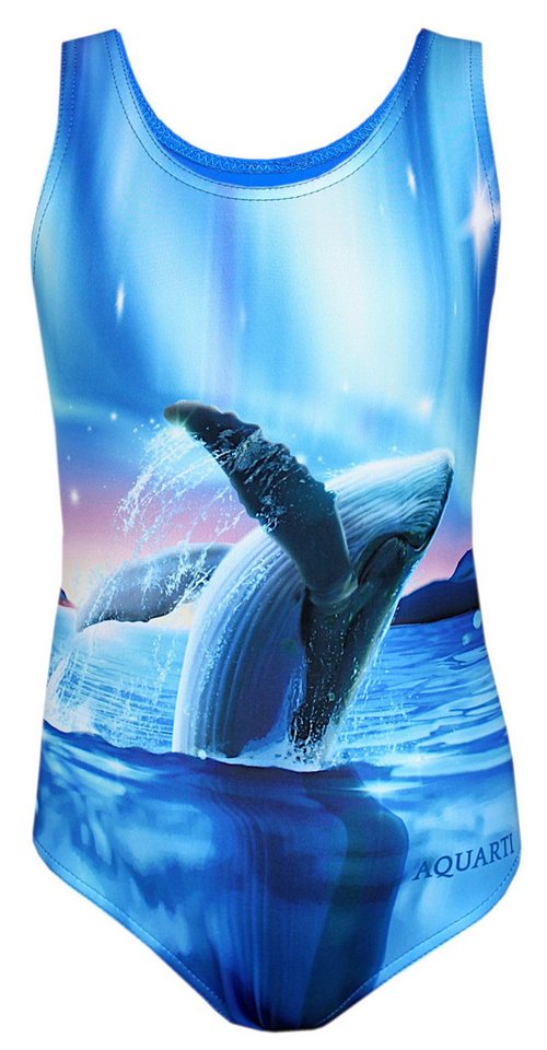 Aquarti Badeanzug Aquarti Mädchen Badeanzug mit Ringerrücken Print Aquarti Badeanzug Aquarti Mädchen Badeanzug mit Ringerrücken Print von Aquarti