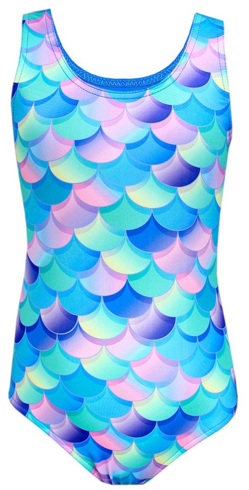 Aquarti Badeanzug Aquarti Mädchen Badeanzug mit Ringerrücken Print Aquarti Badeanzug Aquarti Mädchen Badeanzug mit Ringerrücken Print von Aquarti