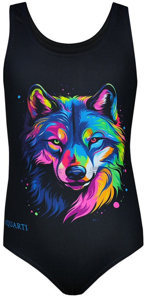 Aquarti Badeanzug Aquarti Mädchen Badeanzug mit Ringerrücken Print Aquarti Badeanzug Aquarti Mädchen Badeanzug mit Ringerrücken Print von Aquarti
