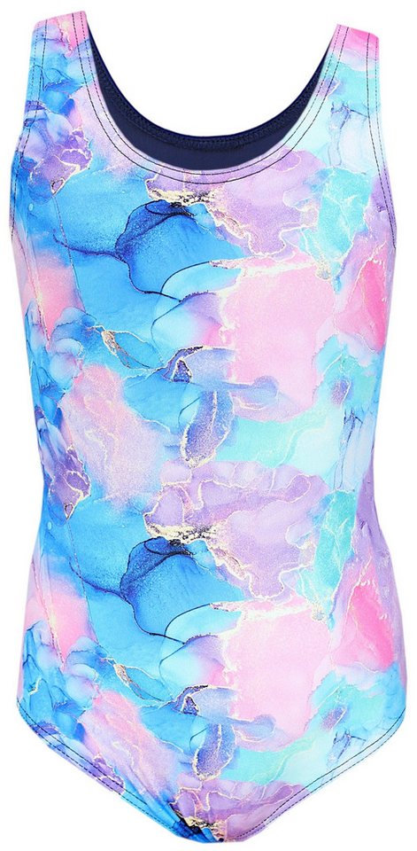 Aquarti Badeanzug Aquarti Mädchen Badeanzug mit Ringerrücken Print Aquarti Badeanzug Aquarti Mädchen Badeanzug mit Ringerrücken Print von Aquarti