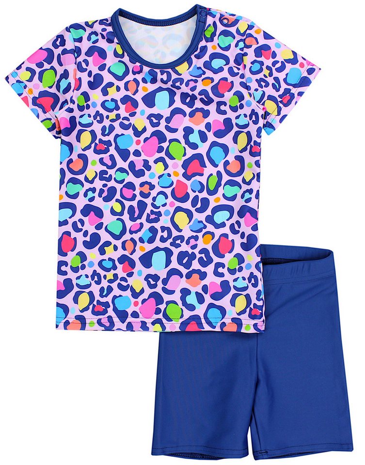 Aquarti Badeanzug Baby Mädchen Zweiteiler Kinder Badeanzug Set Shirt Badehose UV-Schutz Aquarti Badeanzug Baby Mädchen Zweiteiler Kinder Badeanzug Set Shirt Badehose UV-Schutz von Aquarti