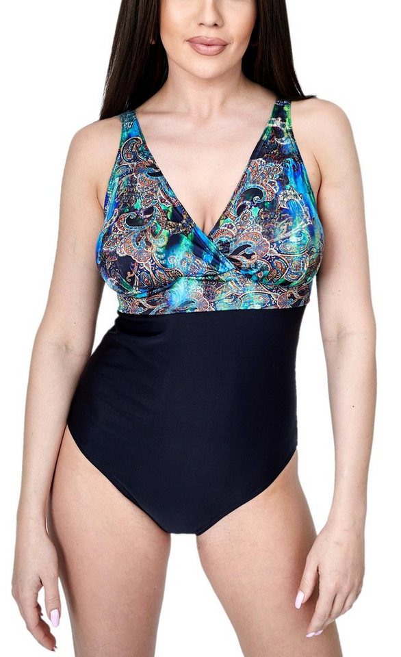 Aquarti Badeanzug Damen Badeanzug Bauchweg Einteiler Sport Swimsuit Bademode Aquarti Badeanzug Damen Badeanzug Bauchweg Einteiler Sport Swimsuit Bademode von Aquarti