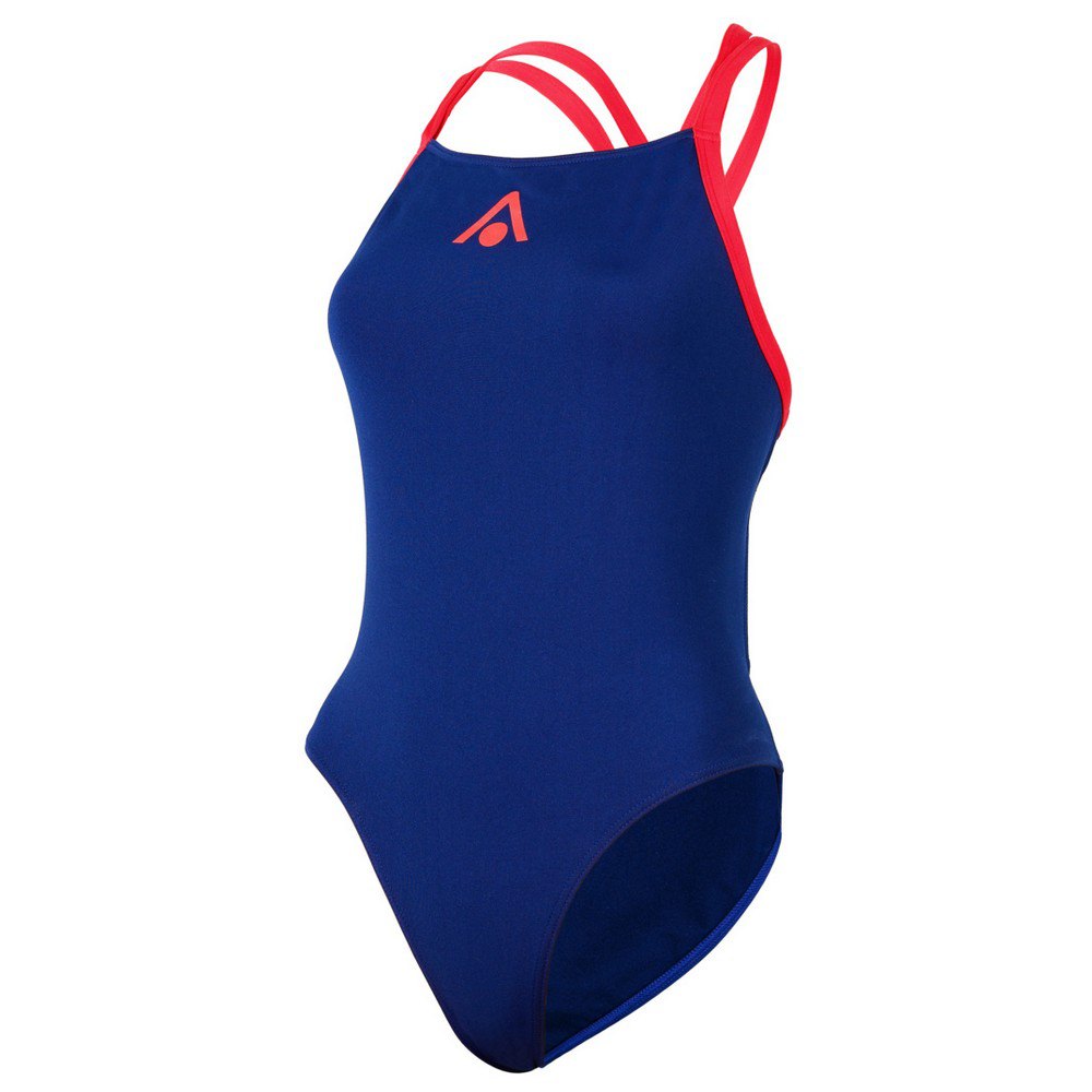 Aquasphere Essential Open Back Swimsuit Blau FR 42 Frau von Aquasphere