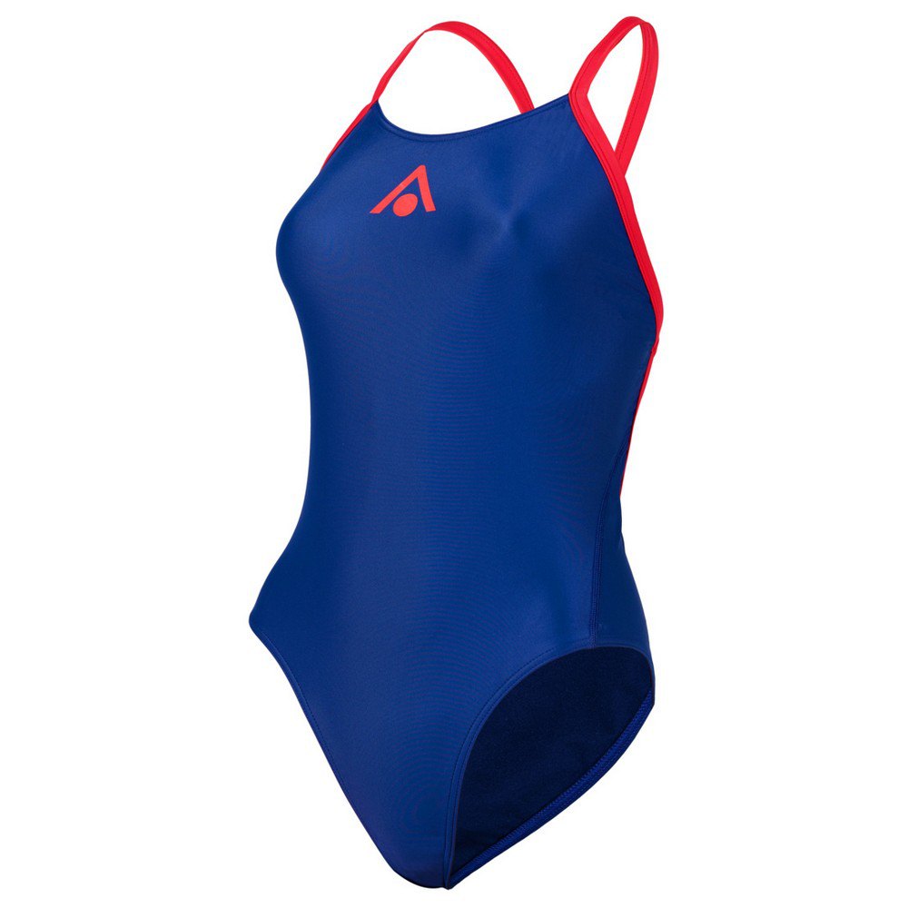 Aquasphere Essential Wide Back Swimsuit Blau FR 38 Frau von Aquasphere