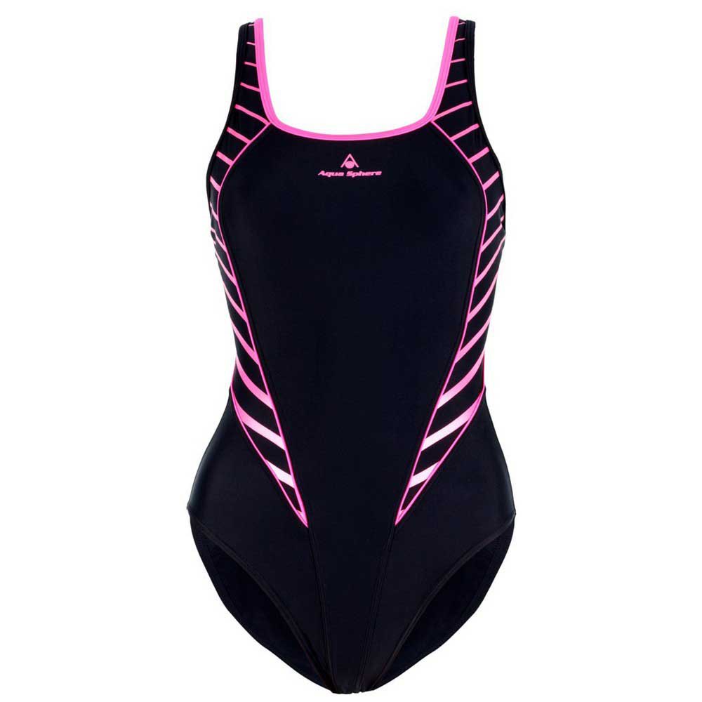 Aquasphere Hoian Swimsuit Schwarz,Rosa FR 34 Frau Aquasphere Hoian Swimsuit Schwarz,Rosa FR 34 Frau von Aquasphere