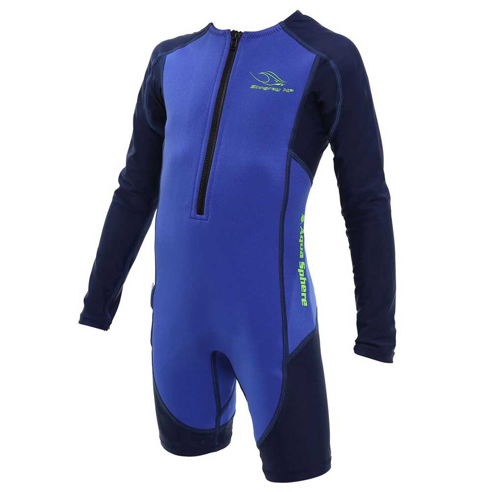 Aquasphere Stingray Hp2 Junior Long Sleeve Wetsuit Blau 24 Months Frau von Aquasphere