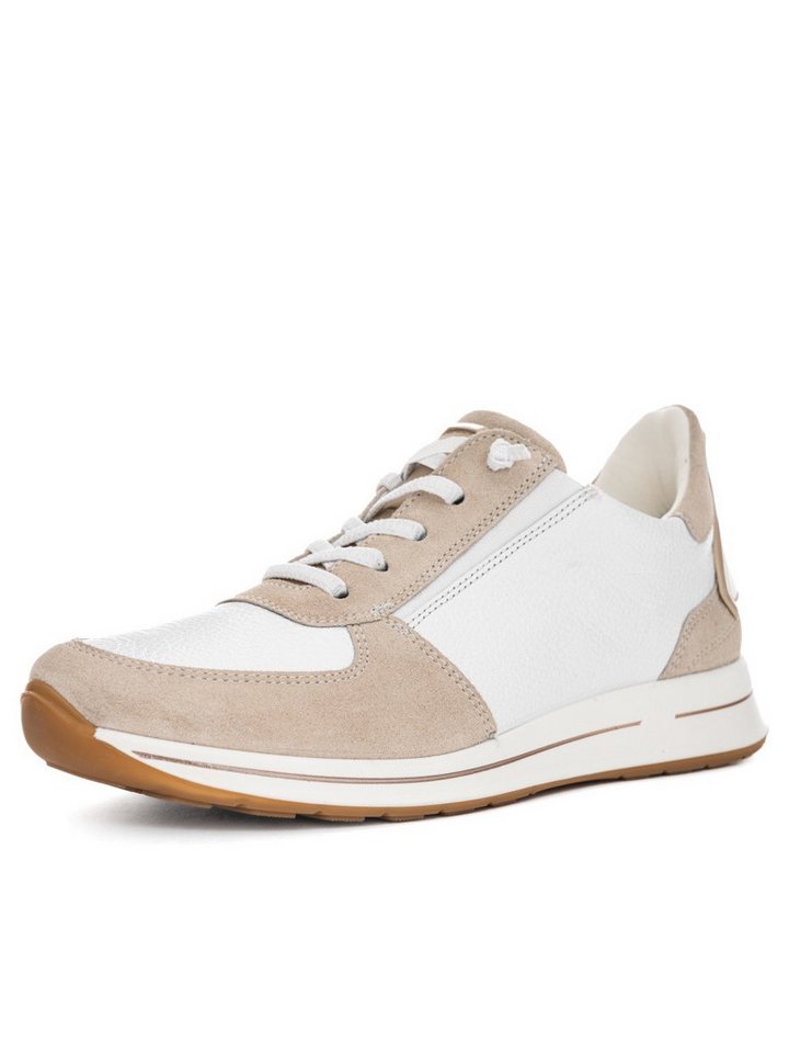 Ara ARA Sneaker Osaka Beige, Weiß Schnürschuh Ara ARA Sneaker Osaka Beige, Weiß Schnürschuh von Ara