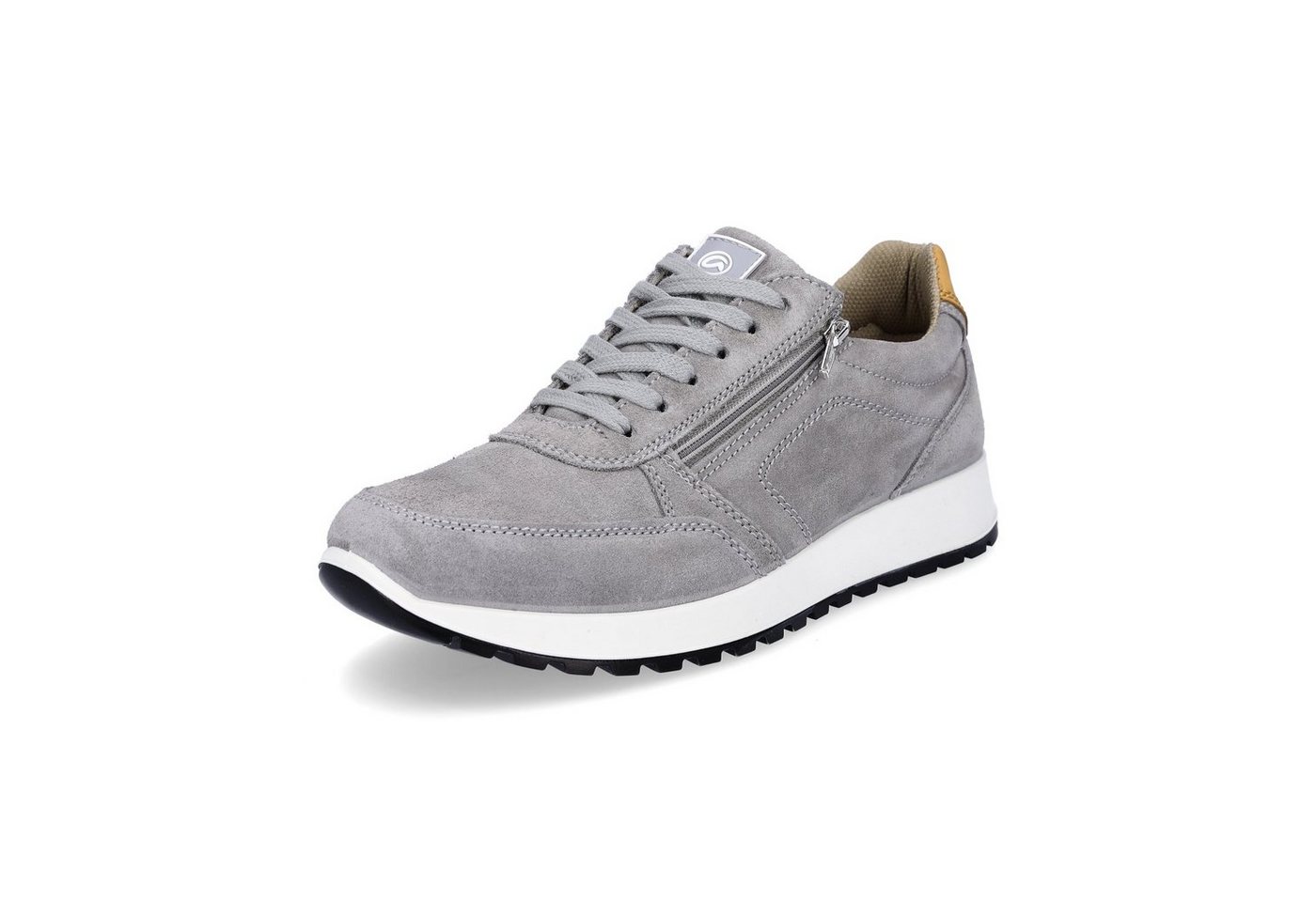 Ara Ara Herren Leder Sneaker grau 9 Sneaker von Ara