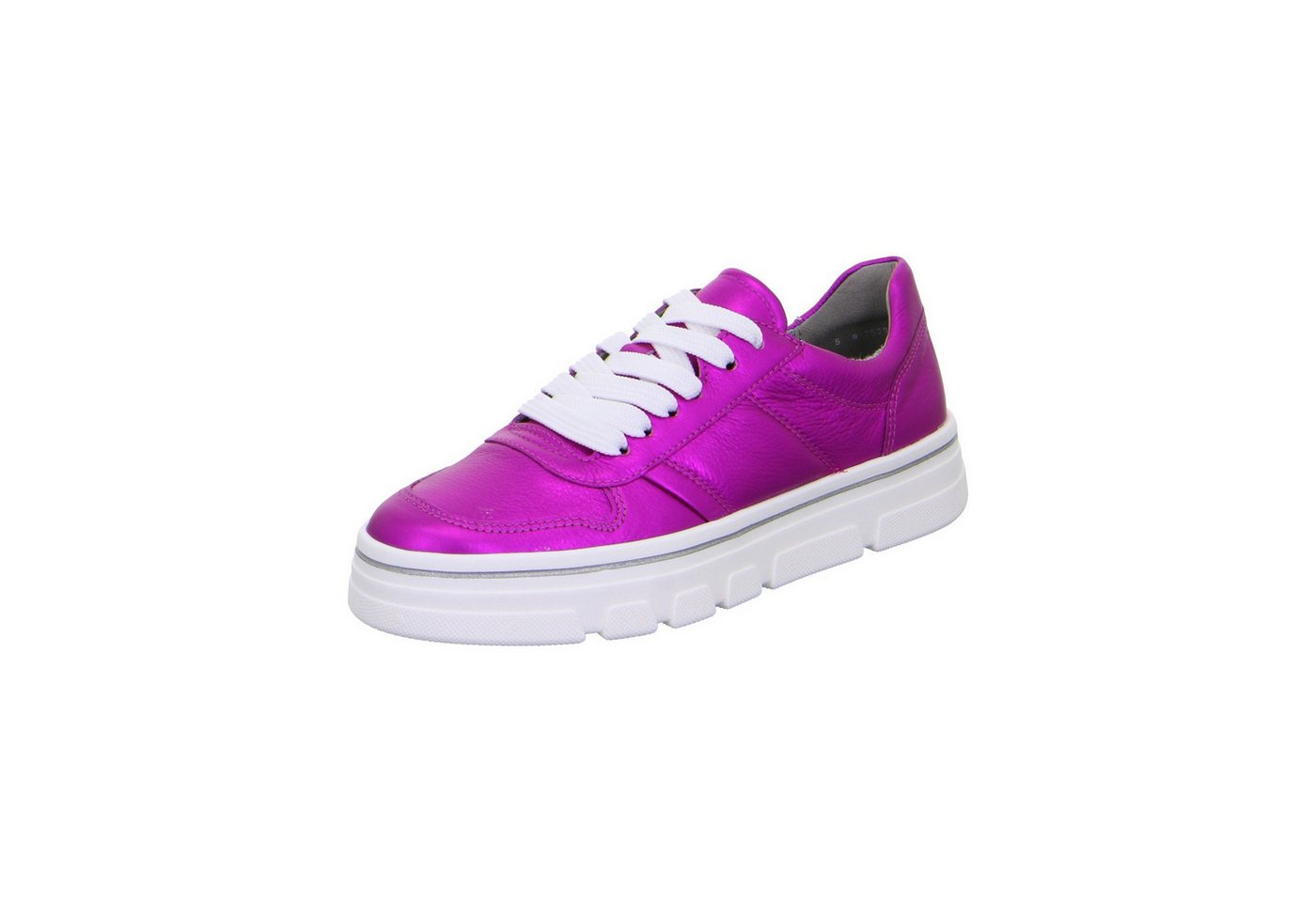 Ara Canberra - Damen Schuhe Sneaker Schnürer Glattleder rosa von Ara