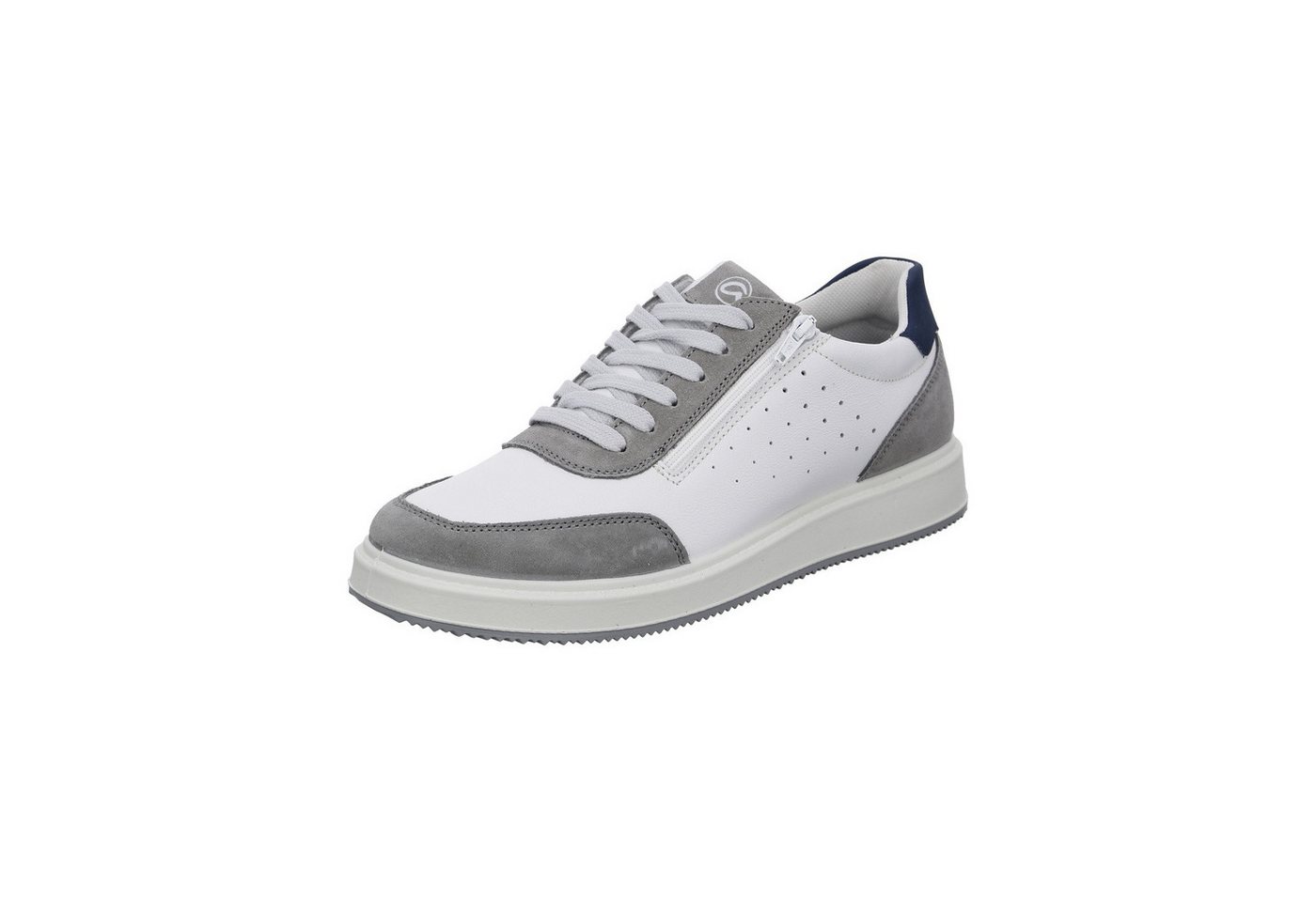 Ara Genua - Herren Schuhe Schnürschuh Sneaker Leder weiß von Ara