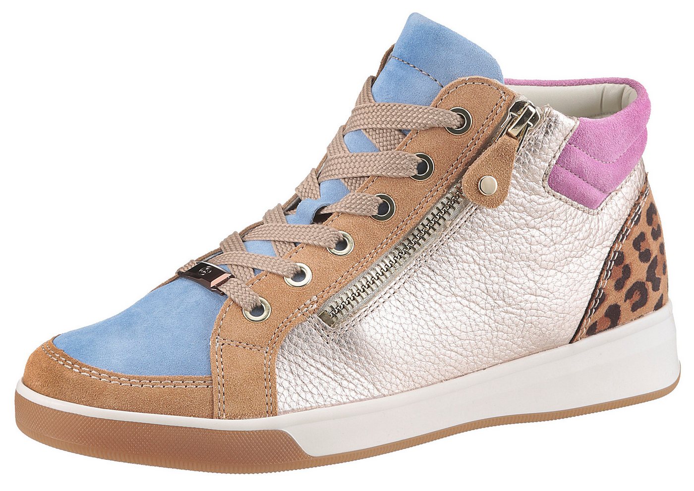 Ara ROM Sneaker, High Top Sneaker, Schnürboots mit Reißverschluss Ara ROM Sneaker, High Top Sneaker, Schnürboots mit Reißverschluss von Ara