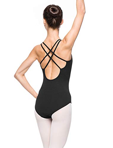 Arabesque Ballettanzug für Damen, mit Trägern, 2003, Schwarz, 38 Arabesque Ballettanzug für Damen, mit Trägern, 2003, Schwarz, 38 von Arabesque