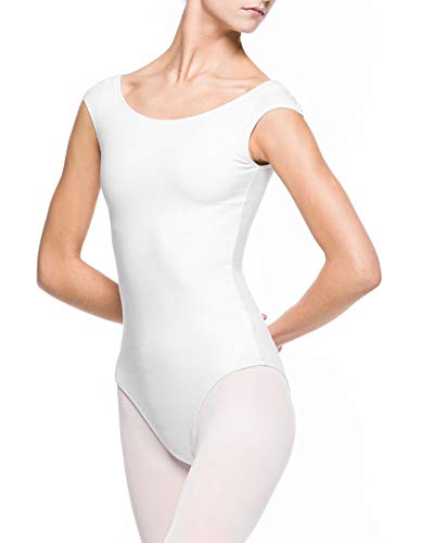 Arabesque Klassische Tanzkleidung Damen Ballettanzug Body Raymonda (Weiß, L) von Arabesque