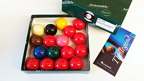 Aramith Snooker Kugelsatz (10 Rote) 38mm f. kleine Tische von Aramith