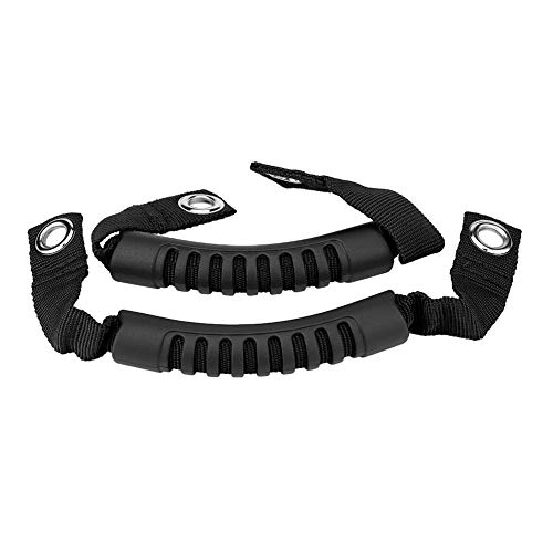 Auto Griffe Rollbügel Haltegriffe, Auto Rücksitz zurück Kopfstütze Haltegriff Set, Auto seitlicher Haltegriff Griff2Pcs Auto Rücksitz Rückenlehne Kopfstütze Haltegriff mit Loch für 1995-2017 (Schwarz) Auto Griffe Rollbügel Haltegriffe, Auto Rücksitz zurück Kopfstütze Haltegriff Set, Auto seitlicher Haltegriff Griff2Pcs Auto Rücksitz Rückenlehne Kopfstütze Haltegriff mit Loch für 1995-2017 (Schwarz) von Aramox