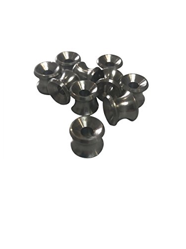 ARBO-INOX Rundknopf Gummiseilhalter Edelstahl A4 Persenning Knöpfe Gummileine 10 Stück ARBO-INOX Rundknopf Gummiseilhalter Edelstahl A4 Persenning Knöpfe Gummileine 10 Stück von ARBO-INOX