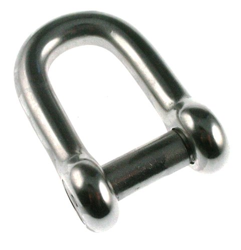 ARBO-INOX Schäkel D Schäkel Rundschäkel Edelstahl geschmiedet 6mm ARBO-INOX Schäkel D Schäkel Rundschäkel Edelstahl geschmiedet 6mm von ARBO-INOX